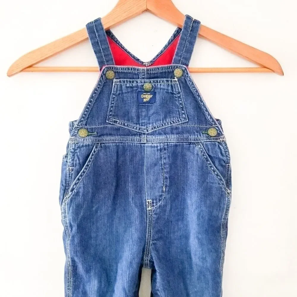 Oshkosh bgosh overalls lined with fleece